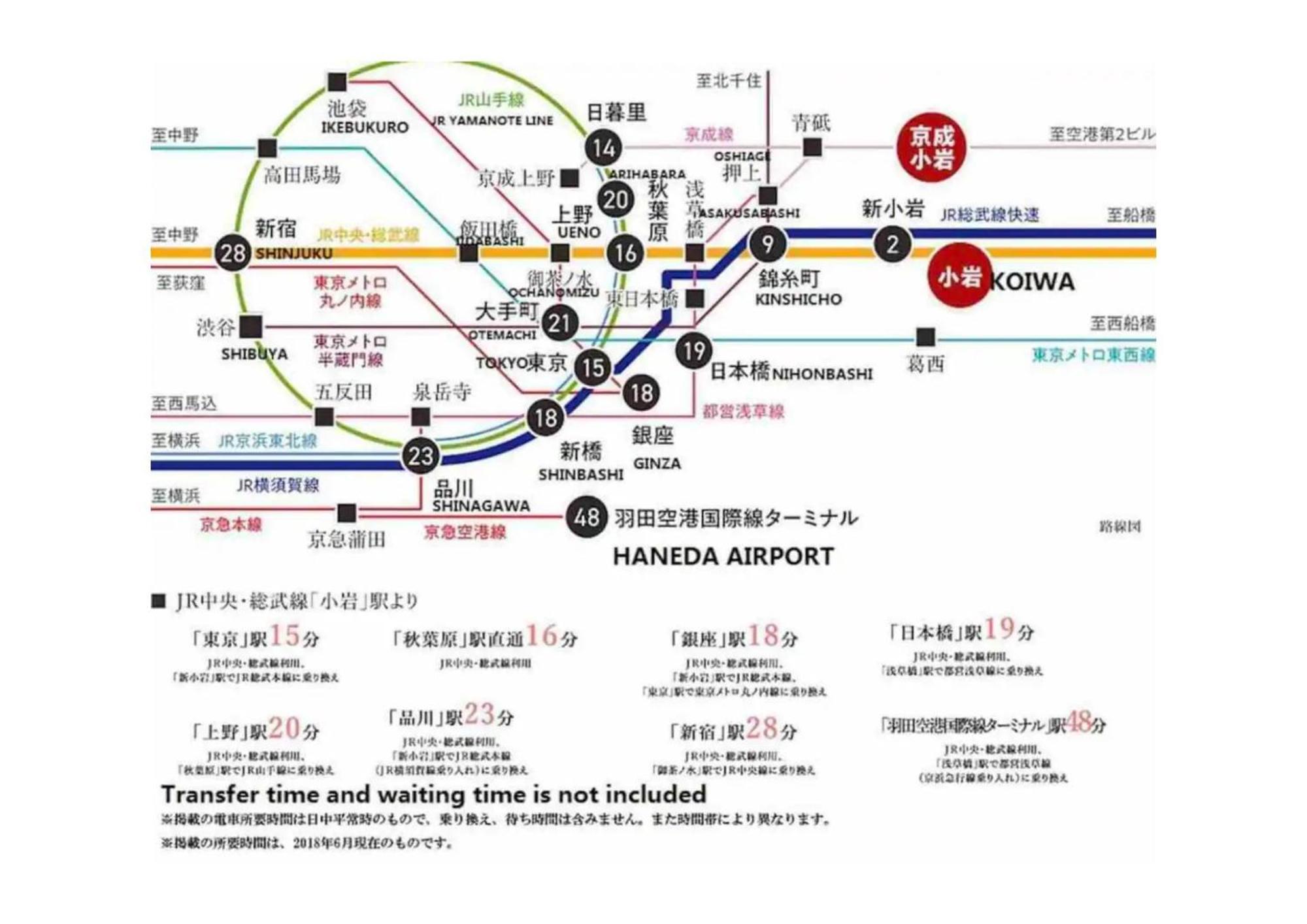 Jr 66Sqm 1F Family Suite 2Ldk Jr Koiwa-Keisei Koiwa-Asakusa-Oshiage-Shinjuku-Ueno Tokió Kültér fotó